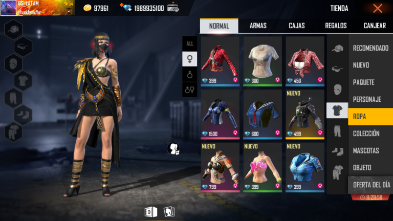 descubre donde puedo encontrar ropa exclusiva en free fire guia definitiva 2021