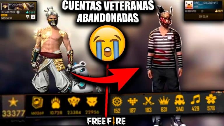 todo lo que necesitas saber sobre las cuentas veteranas de free fire que son y como obtenerlas
